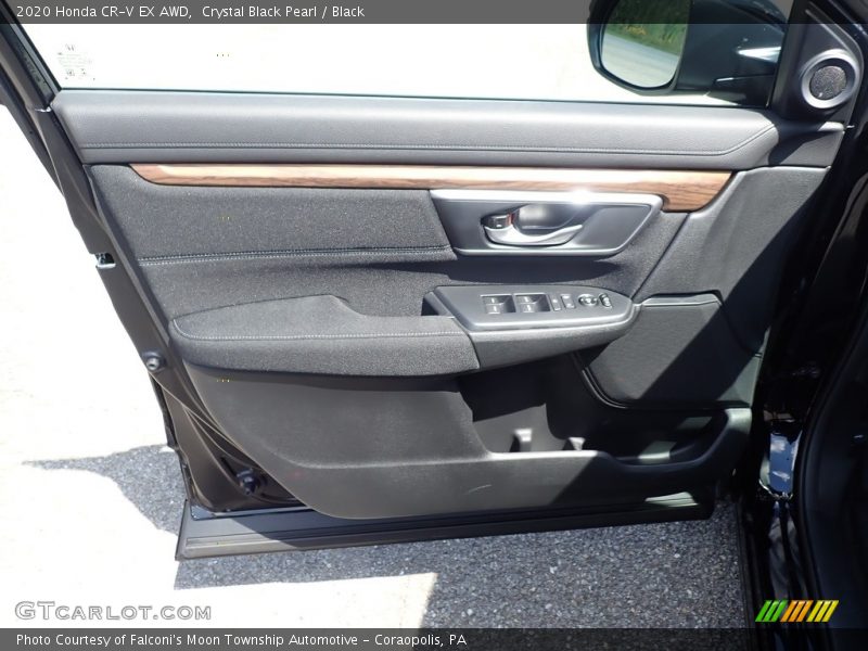 Crystal Black Pearl / Black 2020 Honda CR-V EX AWD