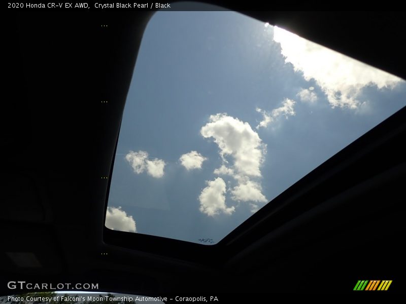 Crystal Black Pearl / Black 2020 Honda CR-V EX AWD