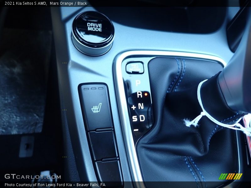 Mars Orange / Black 2021 Kia Seltos S AWD