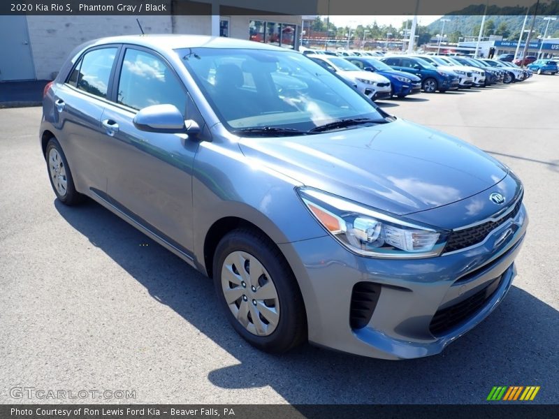 Phantom Gray / Black 2020 Kia Rio S