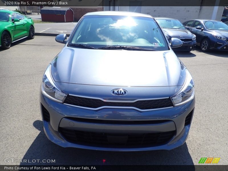 Phantom Gray / Black 2020 Kia Rio S