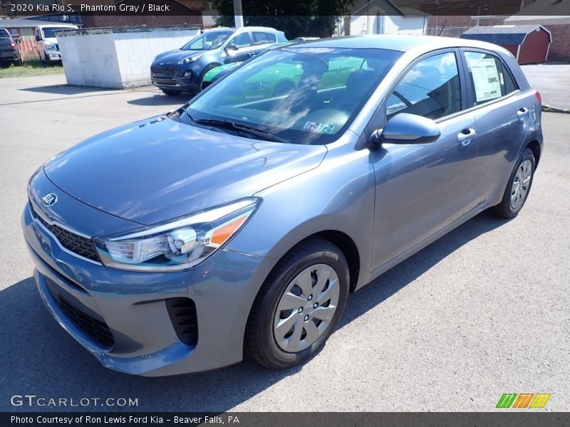 Phantom Gray / Black 2020 Kia Rio S