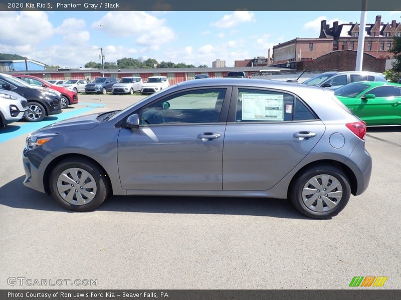 Phantom Gray / Black 2020 Kia Rio S