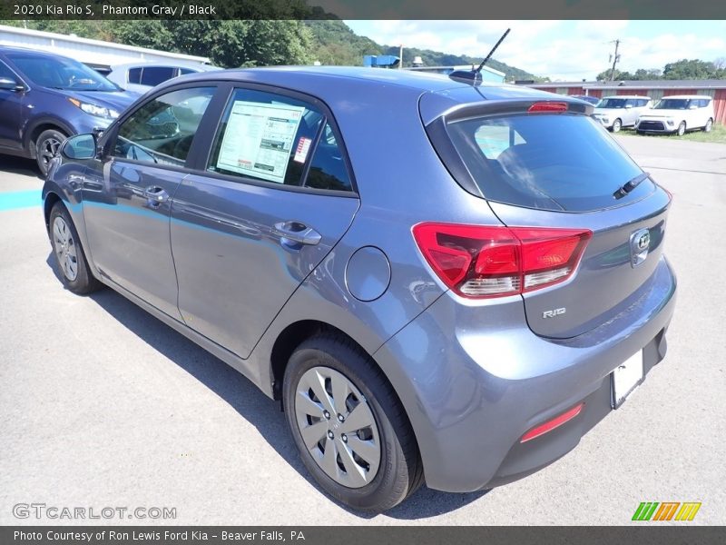 Phantom Gray / Black 2020 Kia Rio S