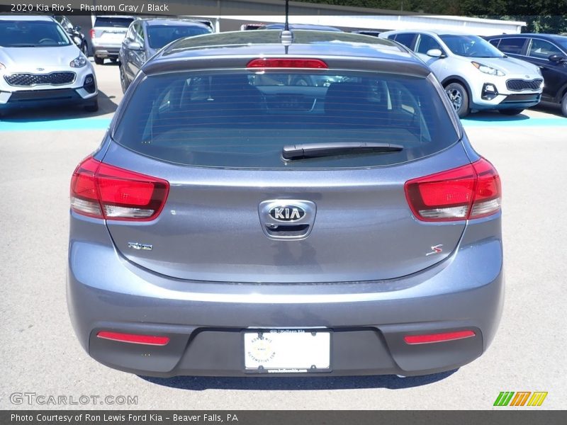 Phantom Gray / Black 2020 Kia Rio S