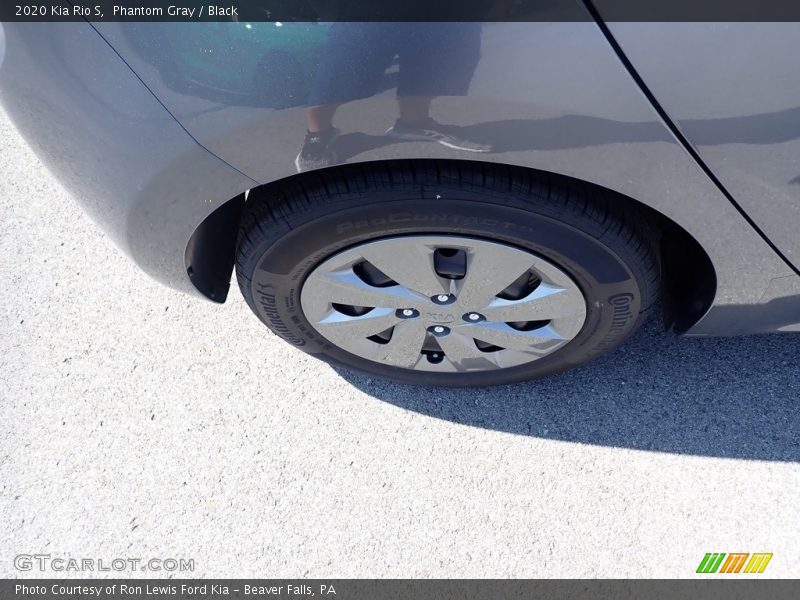 Phantom Gray / Black 2020 Kia Rio S