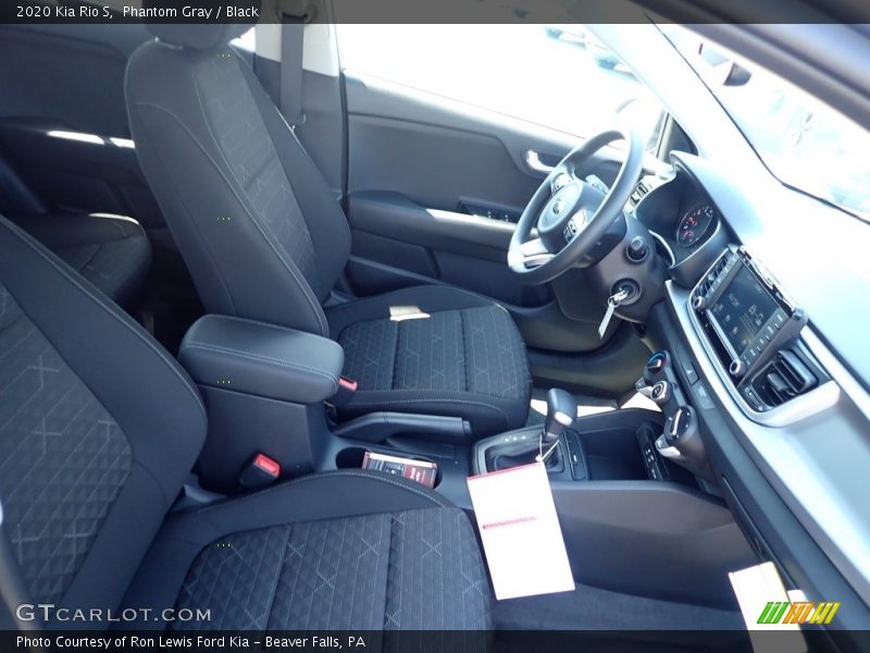 Phantom Gray / Black 2020 Kia Rio S