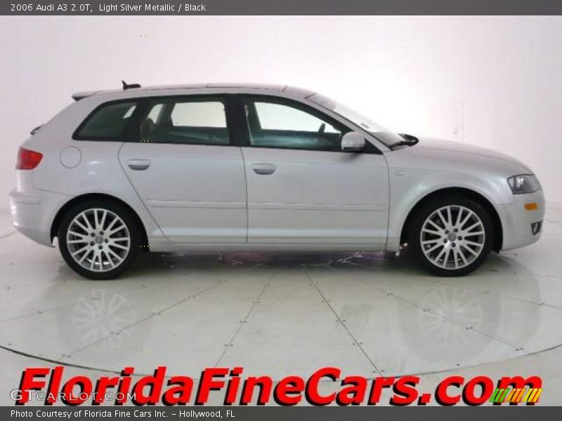 Light Silver Metallic / Black 2006 Audi A3 2.0T