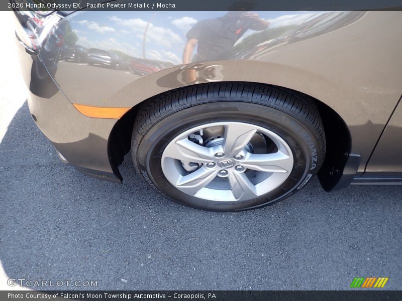 Pacific Pewter Metallic / Mocha 2020 Honda Odyssey EX