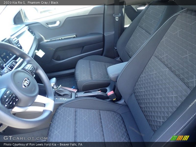 Phantom Gray / Black 2020 Kia Rio S