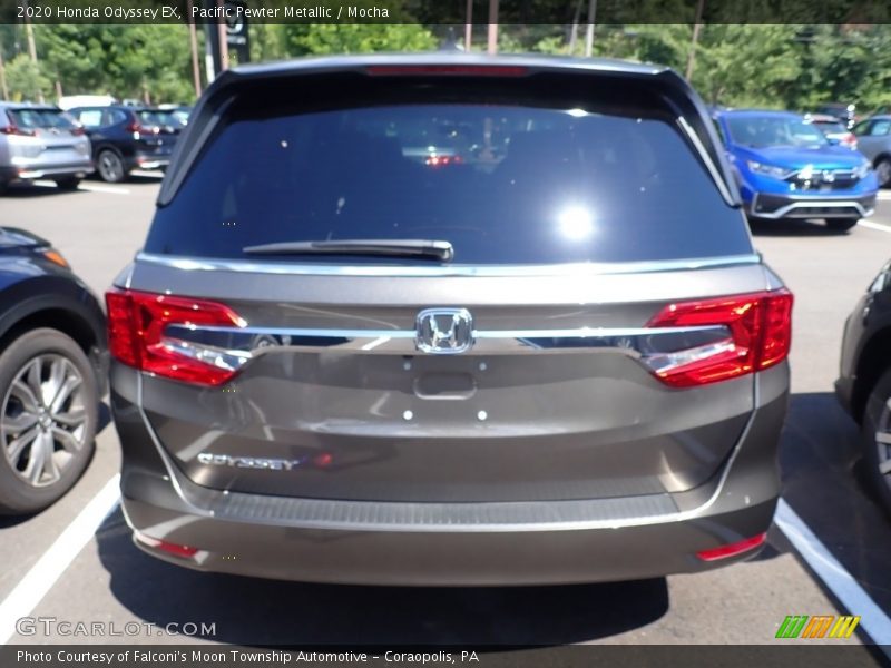 Pacific Pewter Metallic / Mocha 2020 Honda Odyssey EX