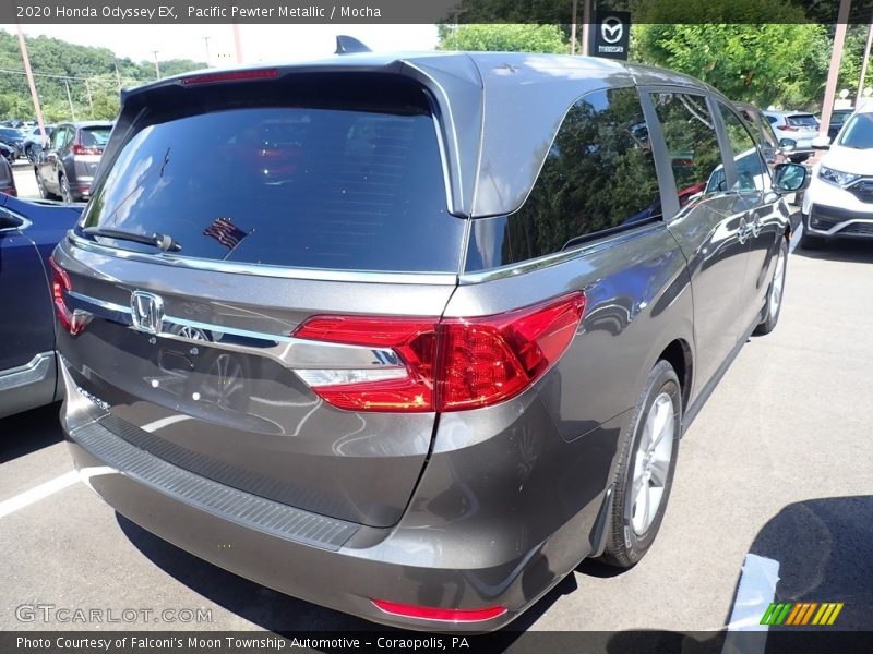 Pacific Pewter Metallic / Mocha 2020 Honda Odyssey EX