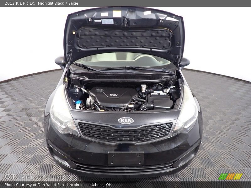 Midnight Black / Beige 2012 Kia Rio LX
