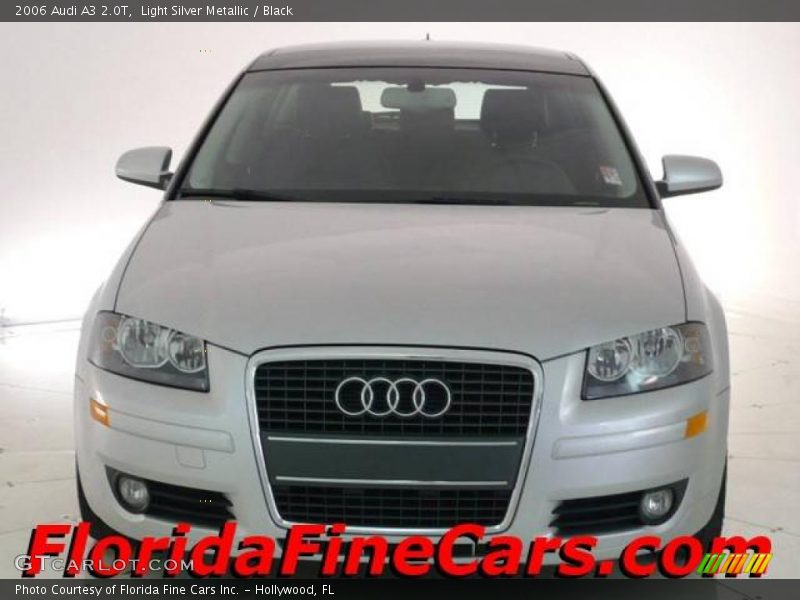 Light Silver Metallic / Black 2006 Audi A3 2.0T