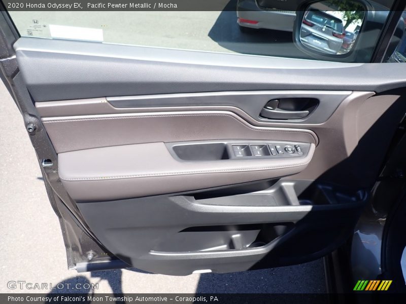 Pacific Pewter Metallic / Mocha 2020 Honda Odyssey EX