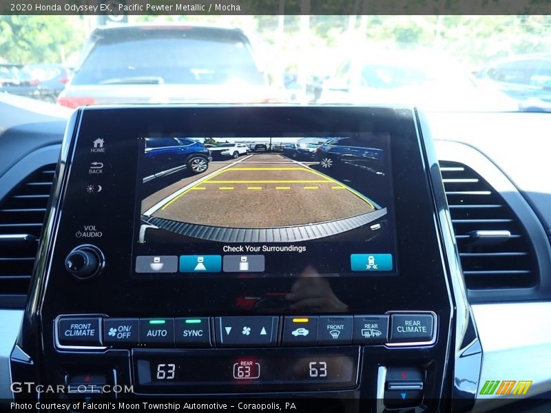 Pacific Pewter Metallic / Mocha 2020 Honda Odyssey EX