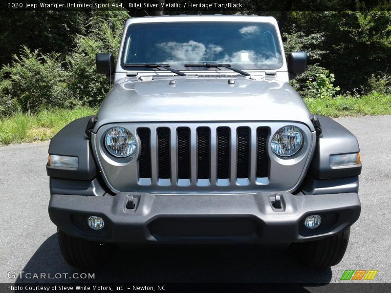 Billet Silver Metallic / Heritage Tan/Black 2020 Jeep Wrangler Unlimited Sport 4x4
