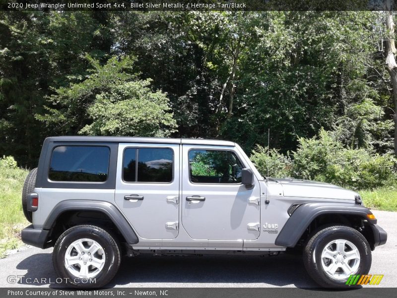  2020 Wrangler Unlimited Sport 4x4 Billet Silver Metallic