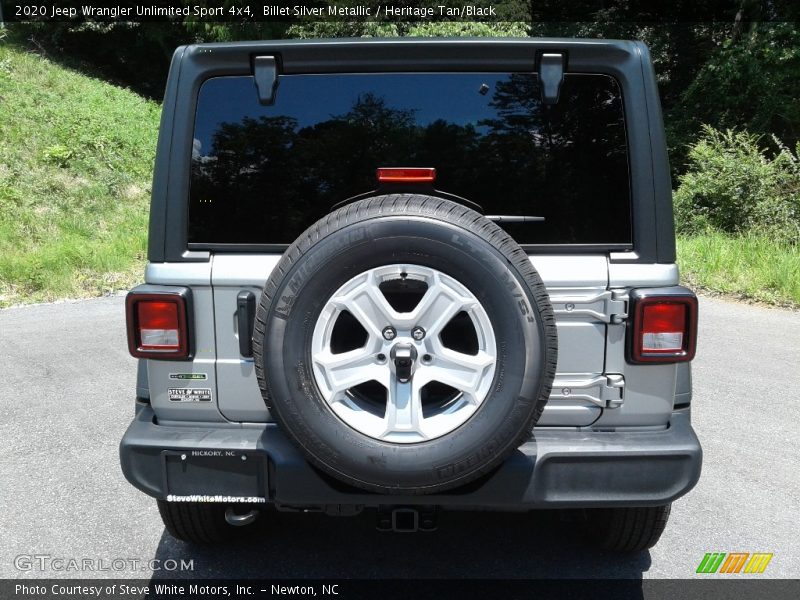 Billet Silver Metallic / Heritage Tan/Black 2020 Jeep Wrangler Unlimited Sport 4x4