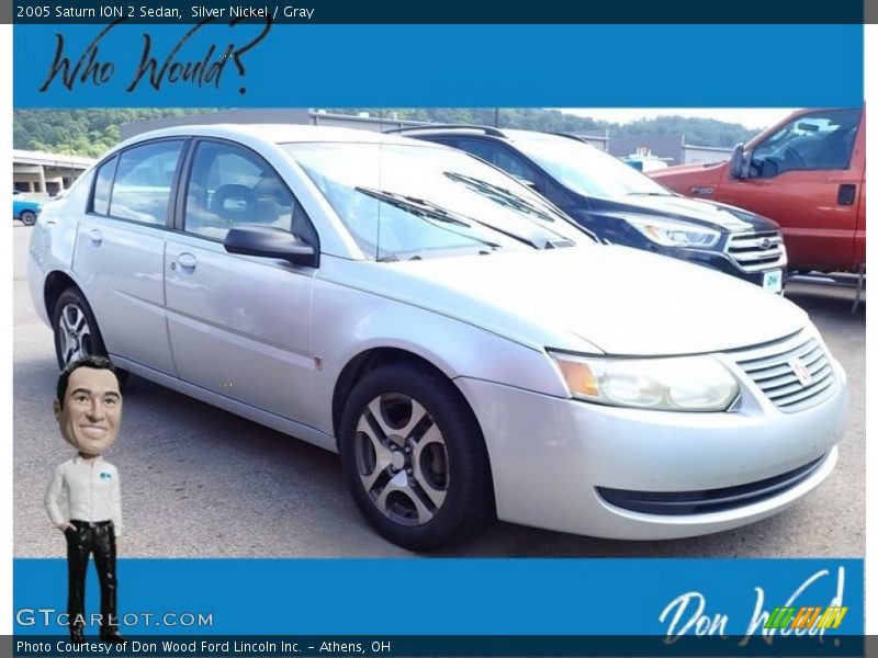 Silver Nickel / Gray 2005 Saturn ION 2 Sedan