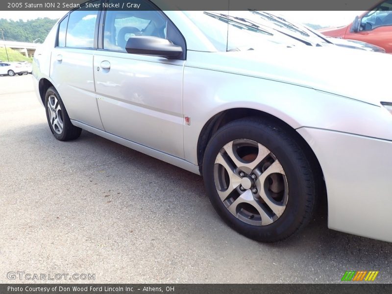 Silver Nickel / Gray 2005 Saturn ION 2 Sedan