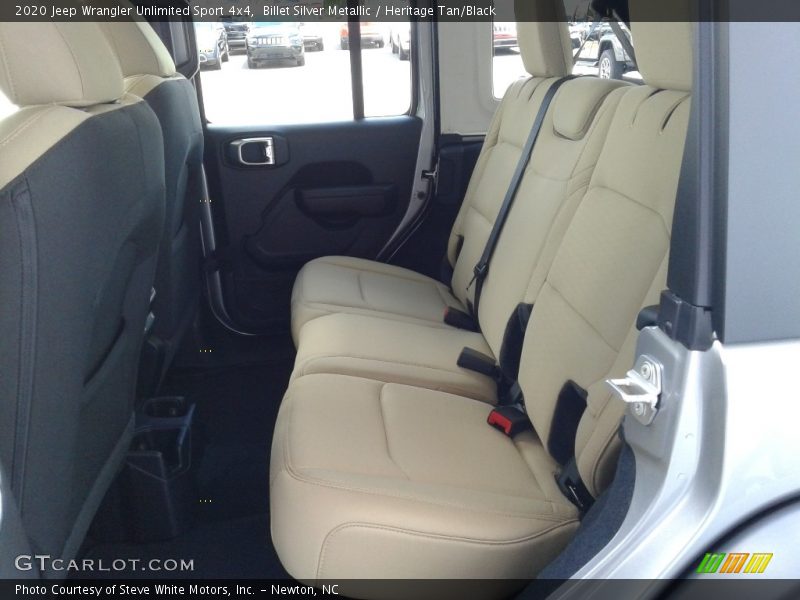 Rear Seat of 2020 Wrangler Unlimited Sport 4x4