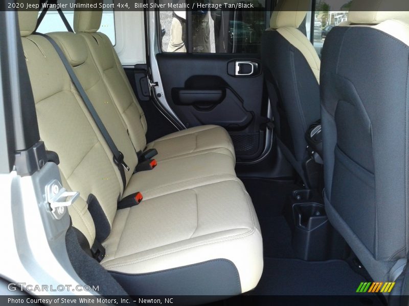 Rear Seat of 2020 Wrangler Unlimited Sport 4x4