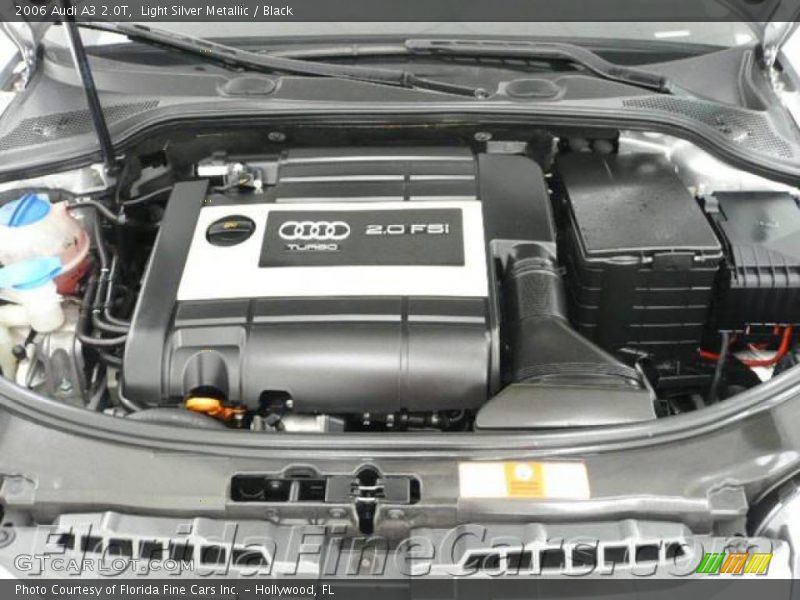Light Silver Metallic / Black 2006 Audi A3 2.0T