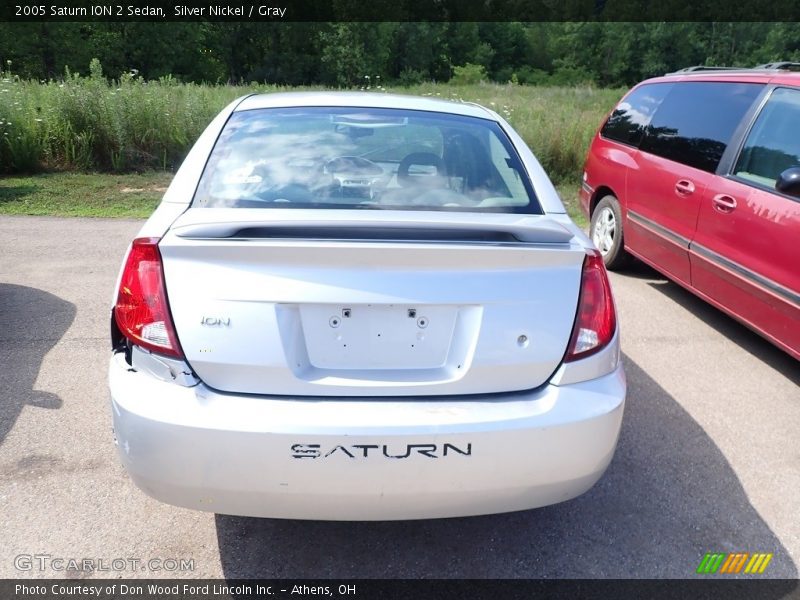 Silver Nickel / Gray 2005 Saturn ION 2 Sedan