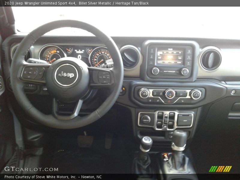Billet Silver Metallic / Heritage Tan/Black 2020 Jeep Wrangler Unlimited Sport 4x4