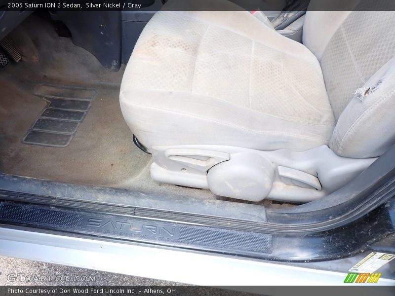 Silver Nickel / Gray 2005 Saturn ION 2 Sedan