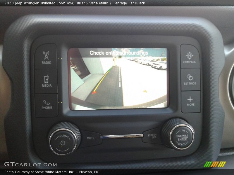 Billet Silver Metallic / Heritage Tan/Black 2020 Jeep Wrangler Unlimited Sport 4x4