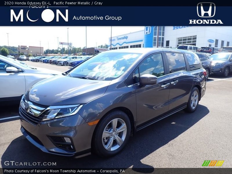 Pacific Pewter Metallic / Gray 2020 Honda Odyssey EX-L
