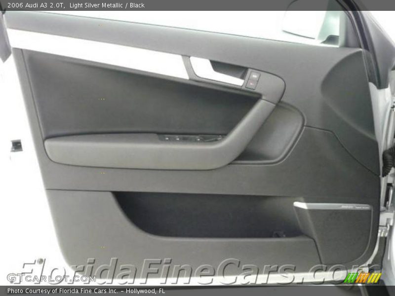 Light Silver Metallic / Black 2006 Audi A3 2.0T