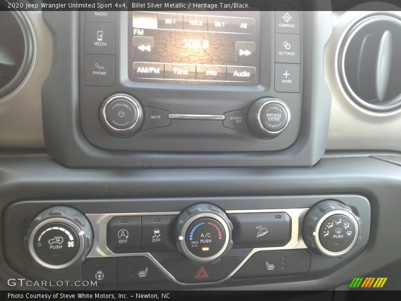 Billet Silver Metallic / Heritage Tan/Black 2020 Jeep Wrangler Unlimited Sport 4x4