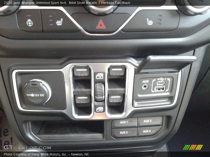 Billet Silver Metallic / Heritage Tan/Black 2020 Jeep Wrangler Unlimited Sport 4x4