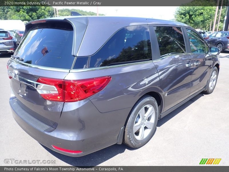 Pacific Pewter Metallic / Gray 2020 Honda Odyssey EX-L