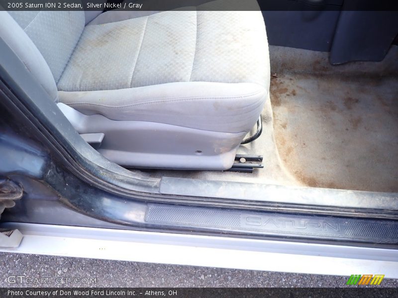 Silver Nickel / Gray 2005 Saturn ION 2 Sedan