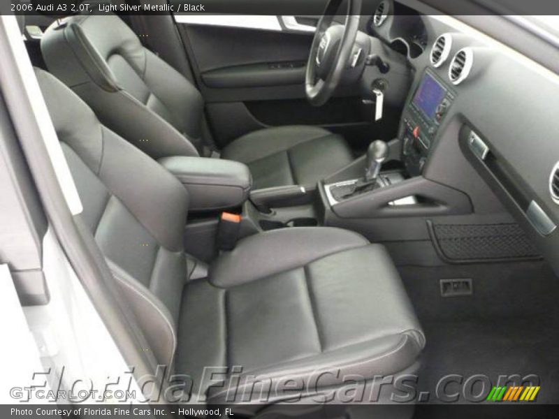 Light Silver Metallic / Black 2006 Audi A3 2.0T