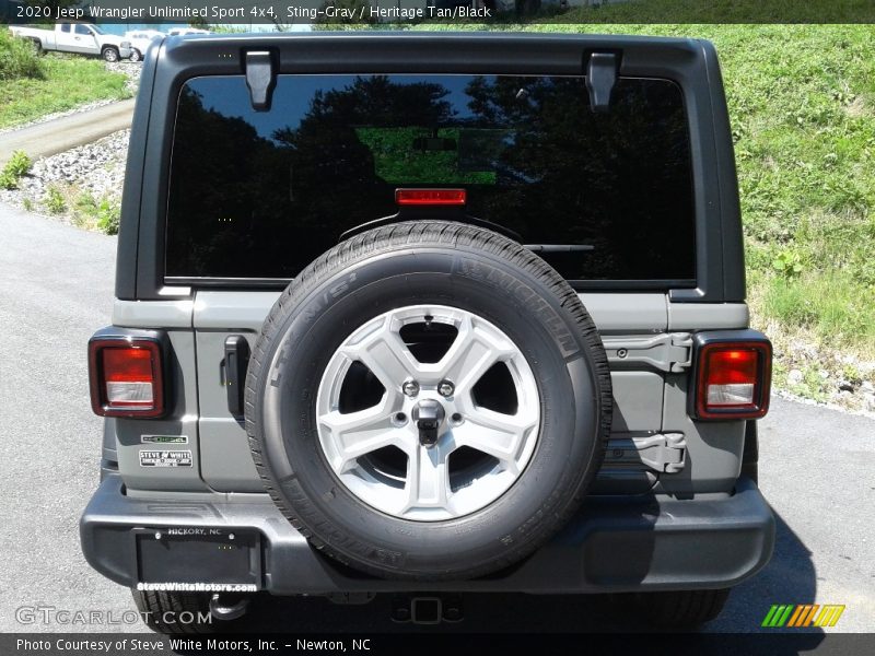 Sting-Gray / Heritage Tan/Black 2020 Jeep Wrangler Unlimited Sport 4x4