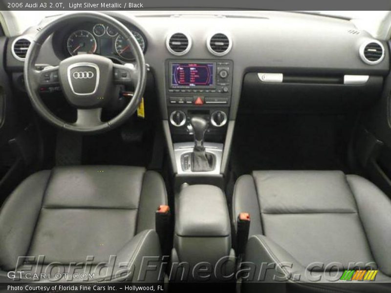 Light Silver Metallic / Black 2006 Audi A3 2.0T