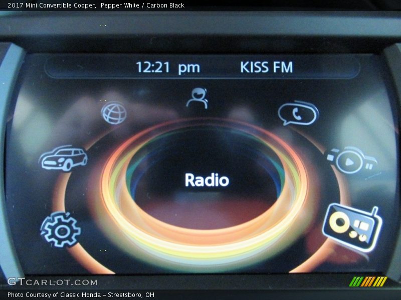 Pepper White / Carbon Black 2017 Mini Convertible Cooper