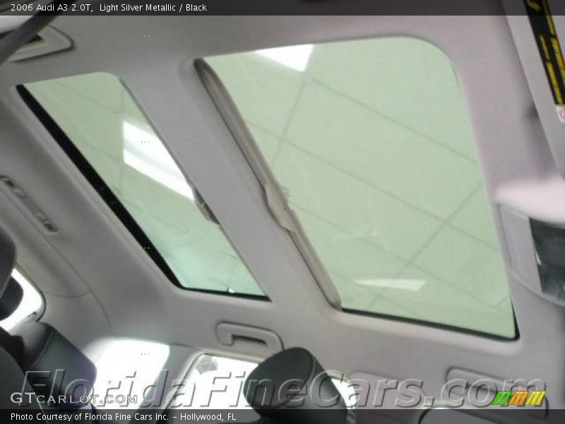 Light Silver Metallic / Black 2006 Audi A3 2.0T