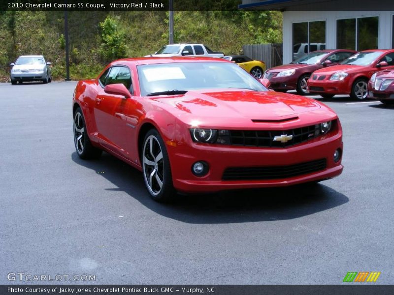 Victory Red / Black 2010 Chevrolet Camaro SS Coupe