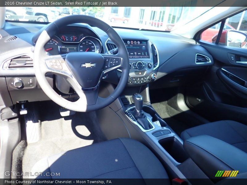 Siren Red Tintcoat / Jet Black 2016 Chevrolet Cruze LT Sedan