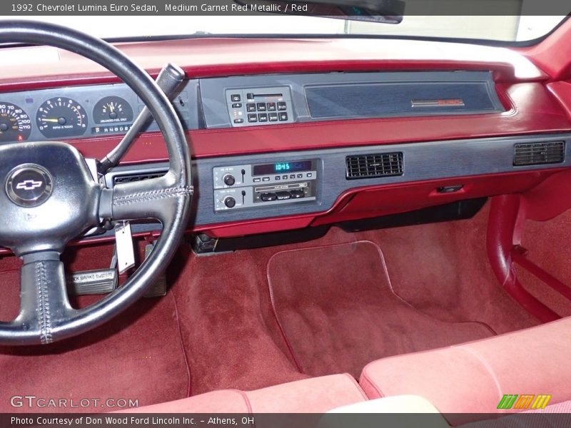 Dashboard of 1992 Lumina Euro Sedan