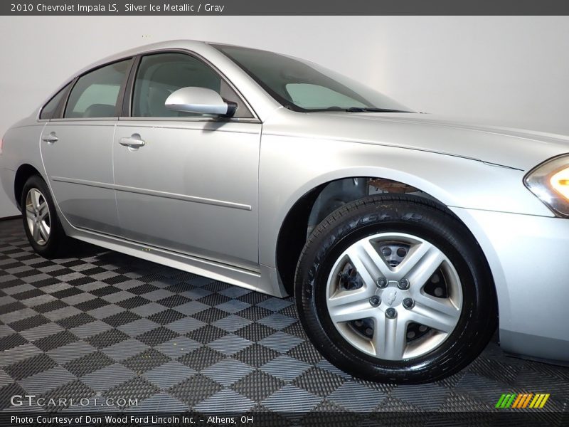 Silver Ice Metallic / Gray 2010 Chevrolet Impala LS