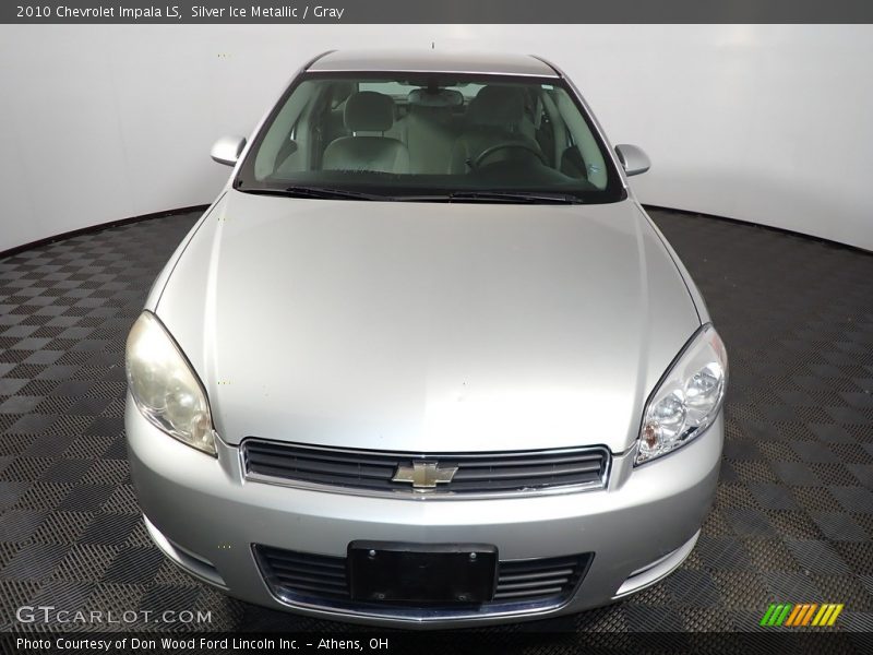 Silver Ice Metallic / Gray 2010 Chevrolet Impala LS