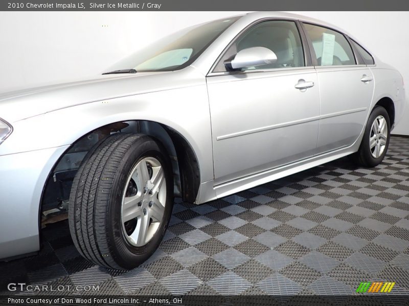 Silver Ice Metallic / Gray 2010 Chevrolet Impala LS