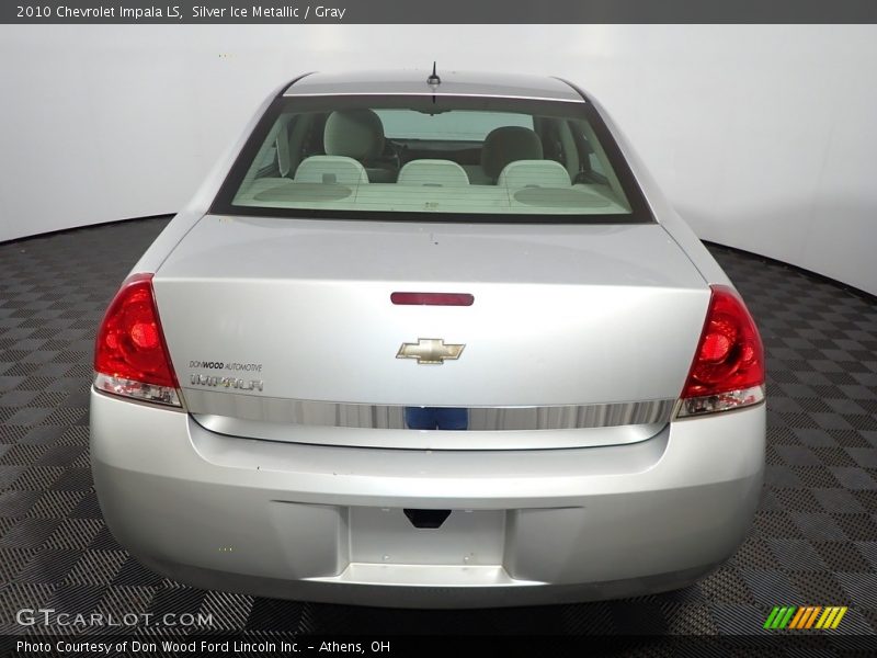 Silver Ice Metallic / Gray 2010 Chevrolet Impala LS